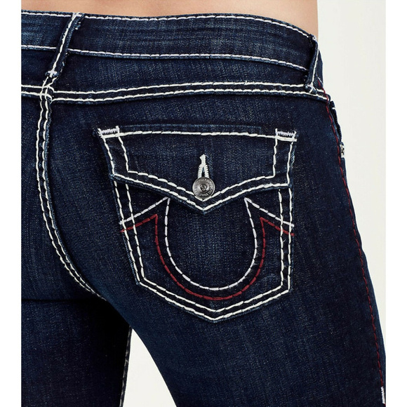 True Religion Women's Casey Super T Skinny Fit Stretch Jeans